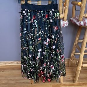 Floral Garden Skirt - worn once